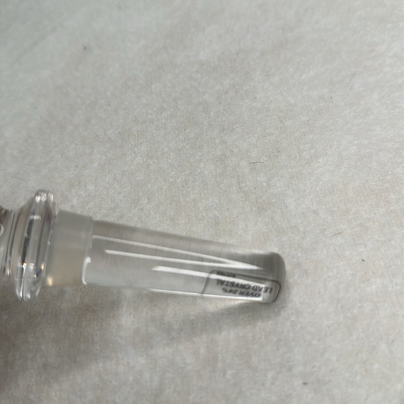 VERSACE FROSTED CLEAR MEDUSA HEAD CRYSTAL BOTTLE STOPPER ROSENTHAL - Picture 6 of 7